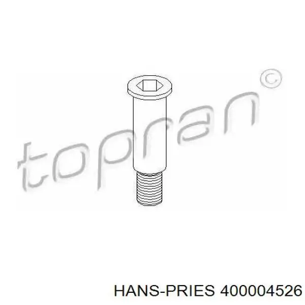 Кронштейн натяжителя приводного ремня 400004526 Hans Pries (Topran)