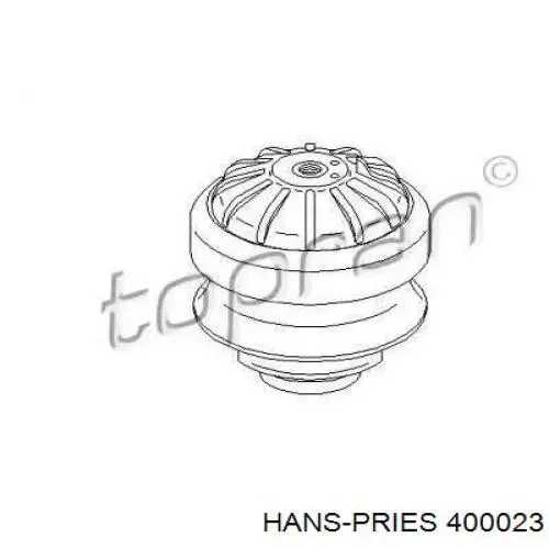 Левая/правая опора двигателя 400023 Hans Pries (Topran)