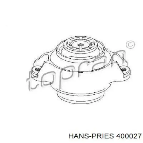 400027 Hans Pries (Topran) подушка (опора двигателя левая)