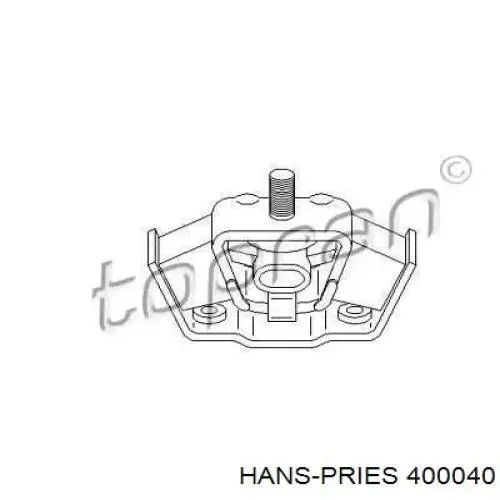 400040 Hans Pries (Topran) подушка трансмиссии (опора коробки передач)
