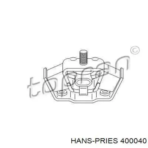 Подушка коробки передач 400040 Hans Pries (Topran)