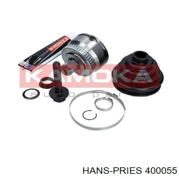Сайлентблок переднего нижнего рычага Hans Pries (Topran) 400055