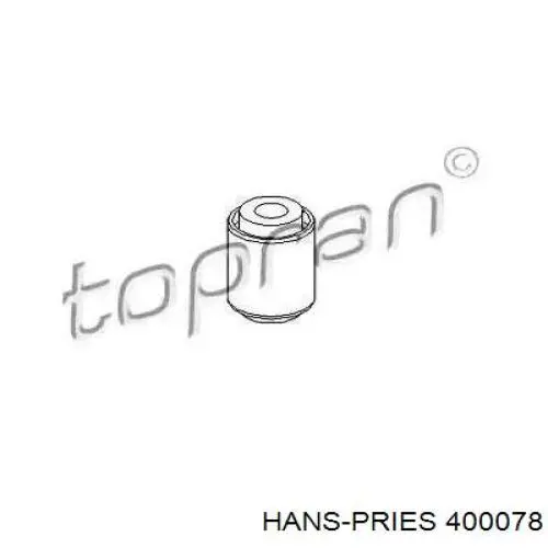 400 078 Hans Pries (Topran) сайлентблок тяги поперечной (задней подвески)