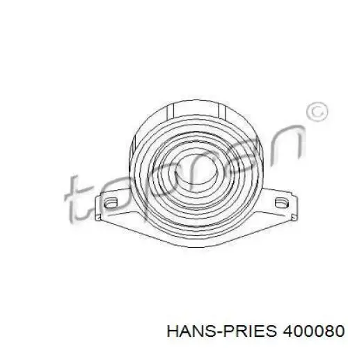 Муфта подвесного подшипника карданного вала 400080 Hans Pries (Topran)