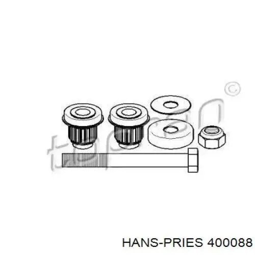 Ремкомплект маятникового рычага 400088 Hans Pries (Topran)