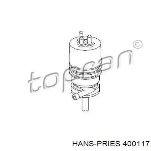 Моторчик омывателя 400117 Hans Pries (Topran)