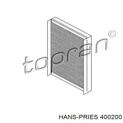 Фильтр салона 400200 Hans Pries (Topran)