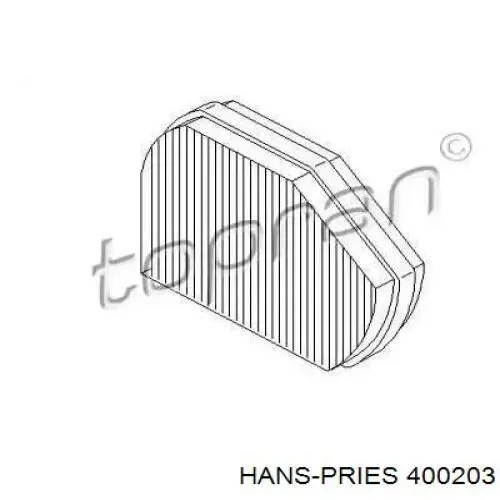 Фильтр салона 400203 Hans Pries (Topran)