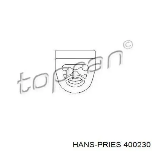 Подушка глушителя 400230 Hans Pries (Topran)