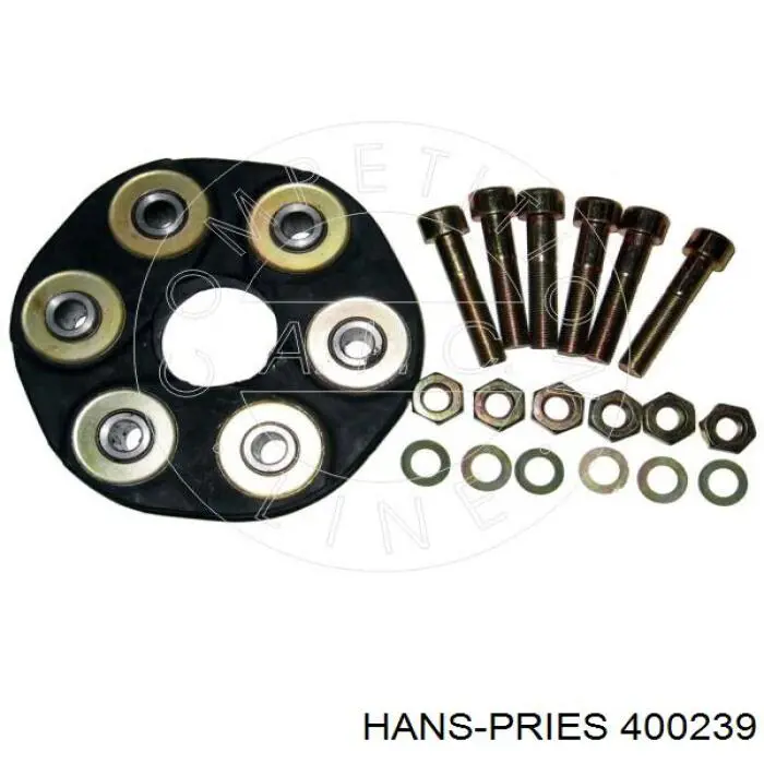 Купить 400239 Hans Pries (Topran) Муфта кардана эластичная передняя/задняя