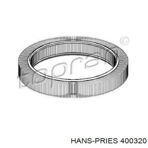 Воздушный фильтр 400320 Hans Pries (Topran)