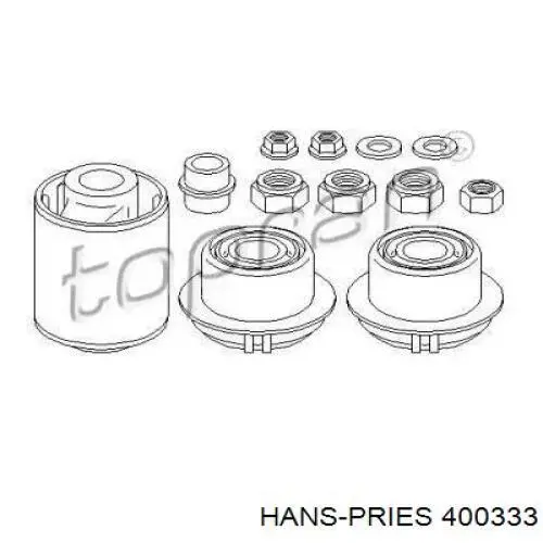 Сайлентблок переднего нижнего рычага 400333 Hans Pries (Topran)