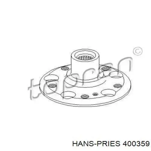 400359 Hans Pries (Topran) ступица задняя