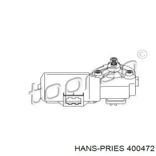 Мотор стеклоочистителя лобового стекла 400472 Hans Pries (Topran)