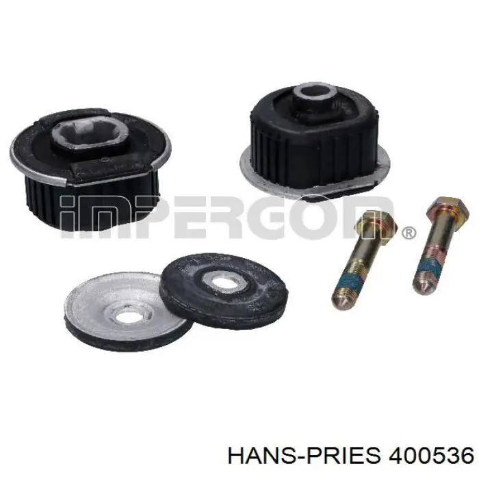Купить 400536 Hans Pries (Topran) Сайлентблок задней балки