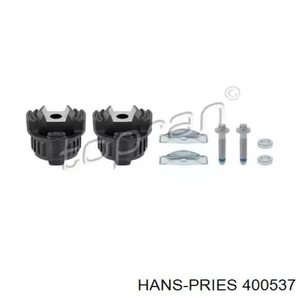 400537 Hans Pries (Topran) сайлентблок (подушка передней балки (подрамника))