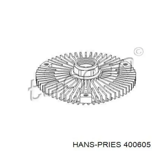 400605 Hans Pries (Topran) вискомуфта (вязкостная муфта вентилятора охлаждения)