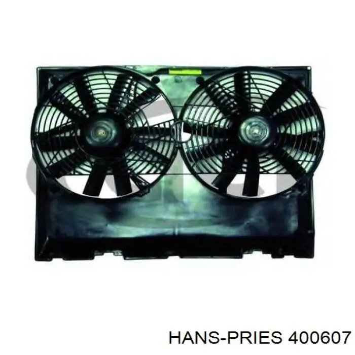 Купить 400607 Hans Pries (Topran) Муфта вентилятора охлаждения