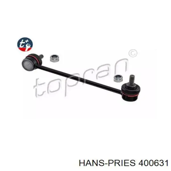 400631 Hans Pries (Topran) Тяжка стабилизатора, переднего, правая