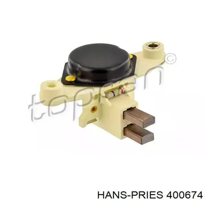 400674 Hans Pries (Topran) реле-регулятор генератора (реле зарядки)