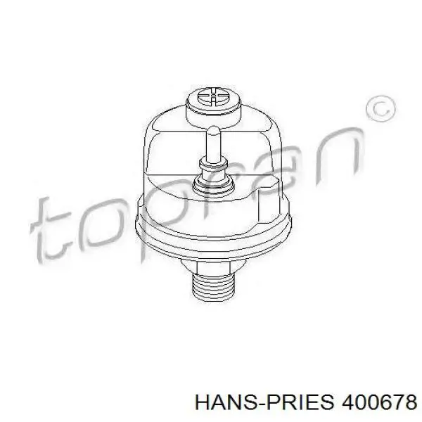 Датчик давления масла двигателя Hans Pries (Topran) 400678