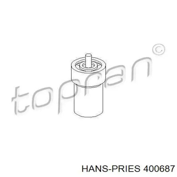 Распылитель дизельной форсунки Hans Pries (Topran) 400687