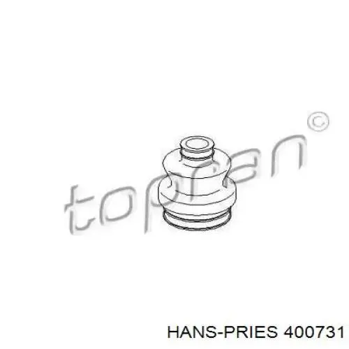 Пыльник ШРУСа задней полуоси внутренний 400731 Hans Pries (Topran)