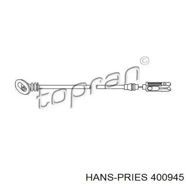Трос открывания капота Autotechteile 1008867 цена, от 10.26 USD