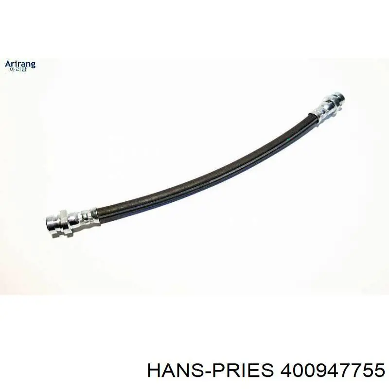 Колодки тормозные задние дисковые HANS PRIES 400947755