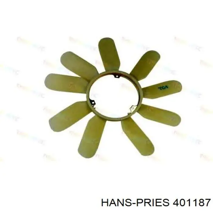 Купить 401187 Hans Pries (Topran) Муфта вентилятора охлаждения