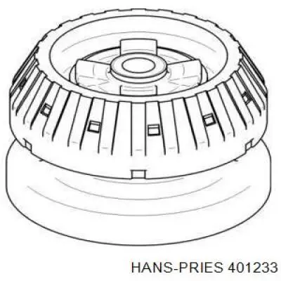 Опора амортизатора переднего 401233 Hans Pries (Topran)