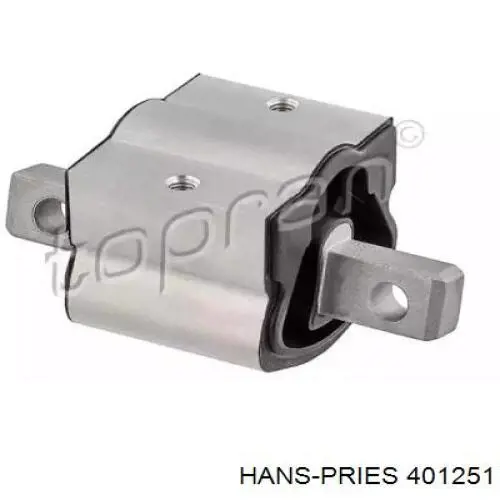 401251 Hans Pries (Topran) подушка трансмиссии (опора коробки передач)