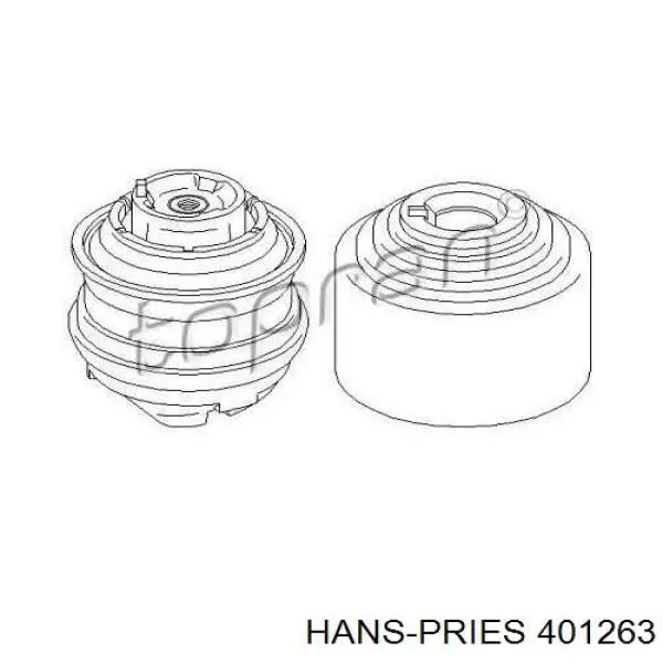 401263 Hans Pries (Topran) подушка (опора двигателя левая/правая)