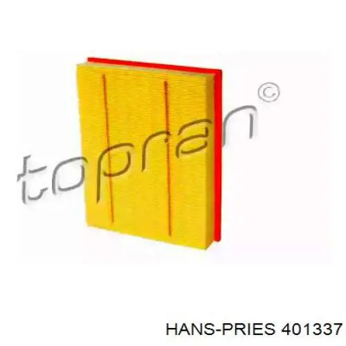 Воздушный фильтр 401337 Hans Pries (Topran)