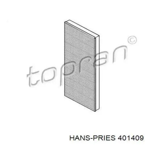 Фильтр салона 401409 Hans Pries (Topran)