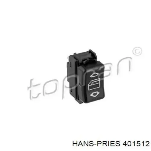 401512 Hans Pries (Topran) кнопка включения мотора стеклоподъемника передняя левая