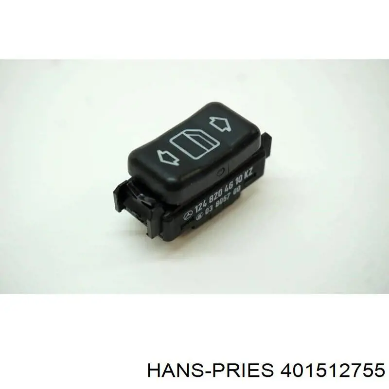 401 512 755 Hans Pries (Topran) кнопка включения мотора стеклоподъемника передняя левая