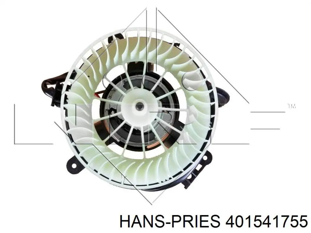 401 541 755 Hans Pries (Topran) вентилятор печки