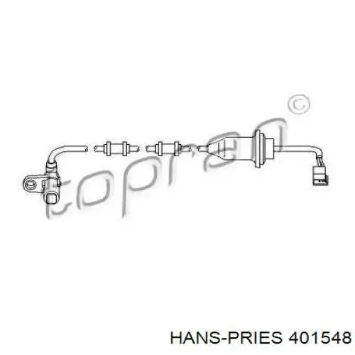 Датчик АБС (ABS) задний левый 401548 Hans Pries (Topran)