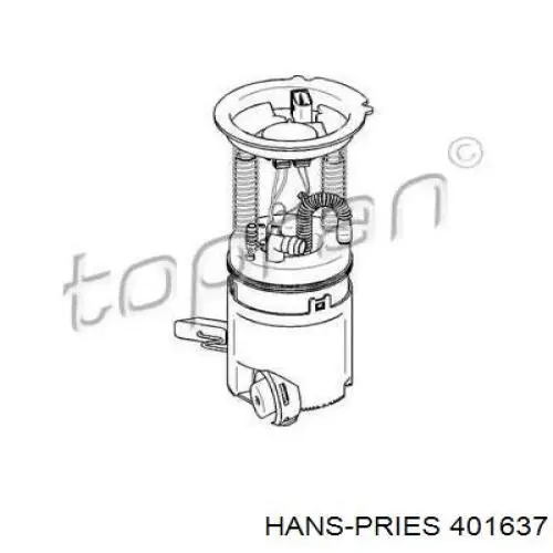 Бензонасос 401637 Hans Pries (Topran)