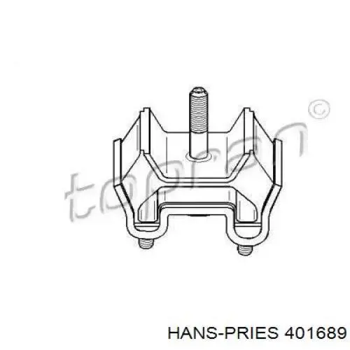 401 689 Hans Pries (Topran) подушка (опора двигателя правая)