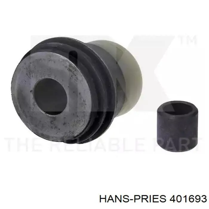 Сайлентблок переднего рычага 401693 Hans Pries (Topran)