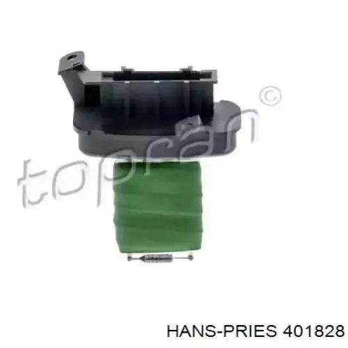 401828 Hans Pries (Topran) резистор (сопротивление вентилятора печки (отопителя салона))