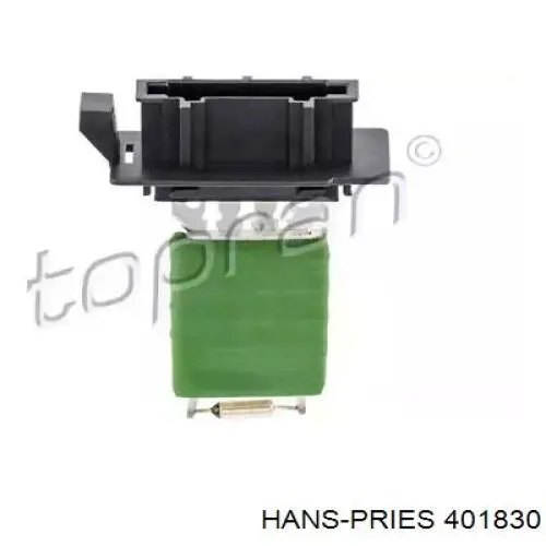 401830 Hans Pries (Topran) резистор (сопротивление вентилятора печки (отопителя салона))