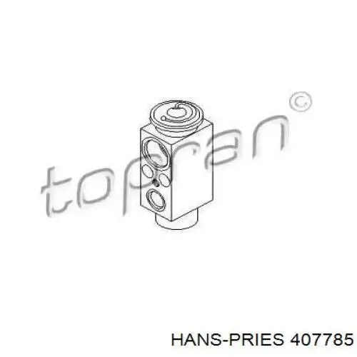 Клапан TRV кондиционера 407785 Hans Pries (Topran)