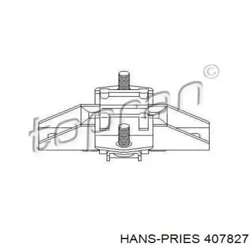 Подушка коробки передач 407827 Hans Pries (Topran)