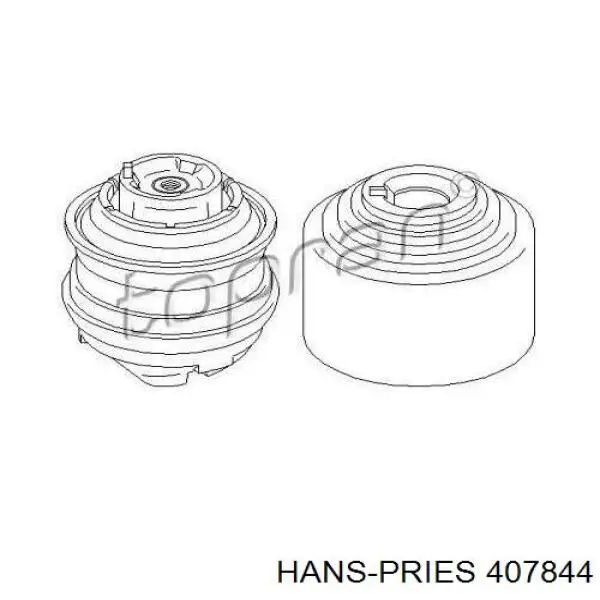 Левая/правая опора двигателя 407844 Hans Pries (Topran)