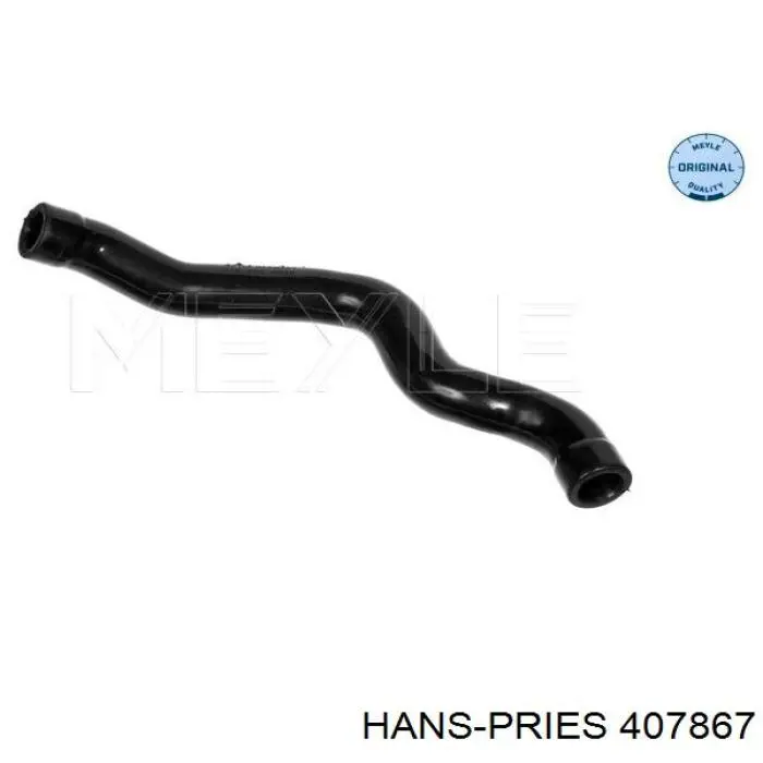 Патрубок вентиляции картера, маслоотделителя Hans Pries (Topran) 407867 цена, от 7.13 USD