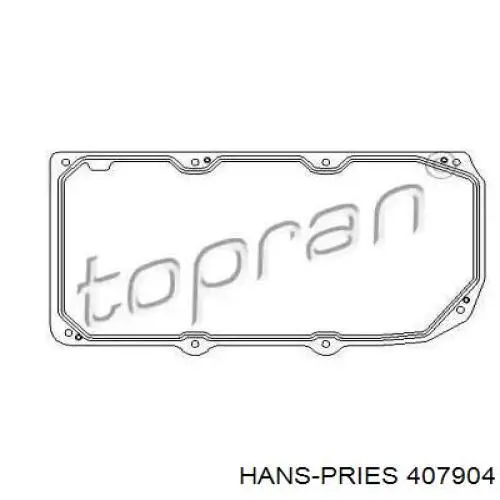 407 904 Hans Pries (Topran) прокладка поддона акпп/мкпп
