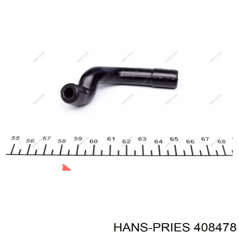 Патрубок вентиляции картера, маслоотделителя Hans Pries (Topran) 408478 цена, от 6.29 USD